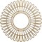Ekena Millwork Cornelius Wood Fretwork Pierced Ceiling Medallion, Hickory, 36"OD x 13 3/8"ID x 1/4"T CMWP36X0250CRHI - alternate 1